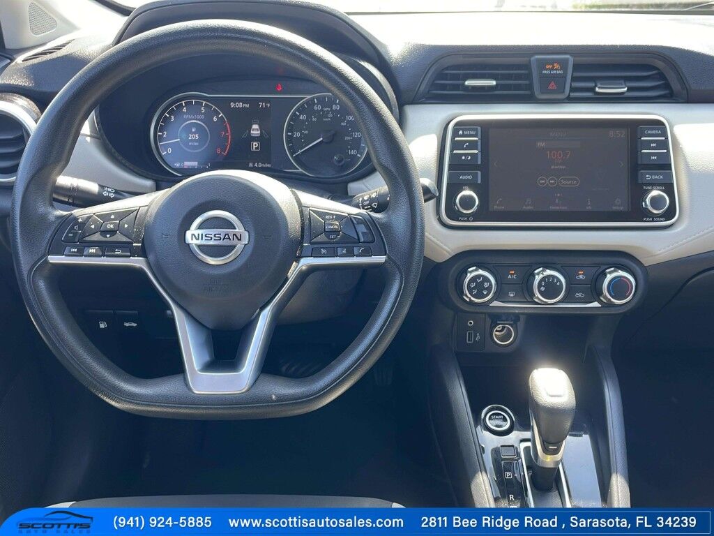 2021 Nissan Versa SV~ACCIDENT AVOIDANCE SYSTEMS~BLIND SPOT WARNING~BLUETOOTH~CRUISE CONTROL~PUSH-BUTTON START~REARAVIEW CAMERA Sarasota FL
