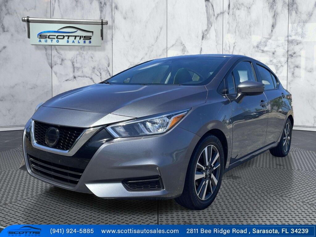 2021 Nissan Versa SV~ACCIDENT AVOIDANCE SYSTEMS~BLIND SPOT WARNING~BLUETOOTH~CRUISE CONTROL~PUSH-BUTTON START~REARAVIEW CAMERA Sarasota FL