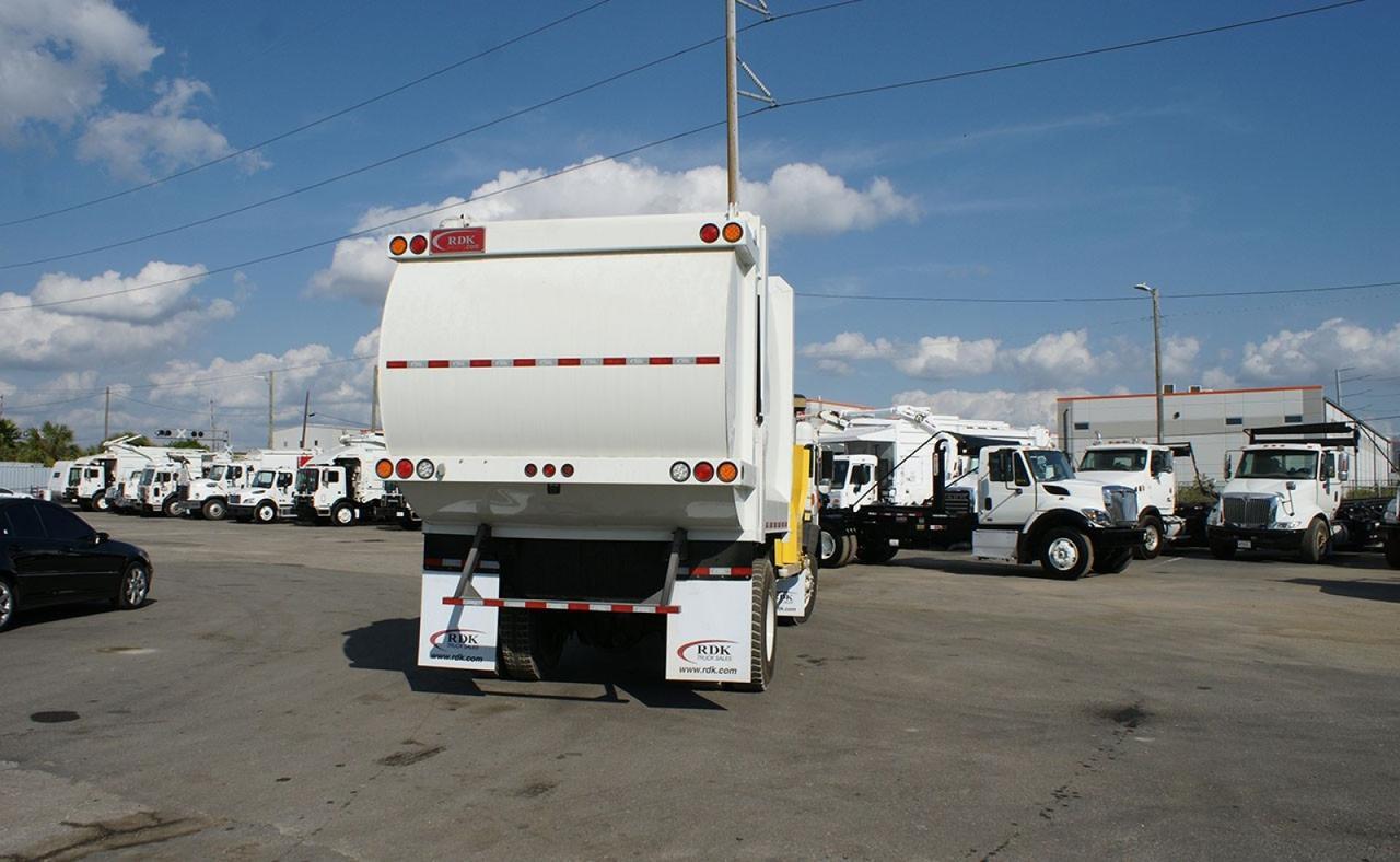 2021 Peterbilt 520 20 Yard GS-Products Side Loader Garbage Truck Tampa FL
