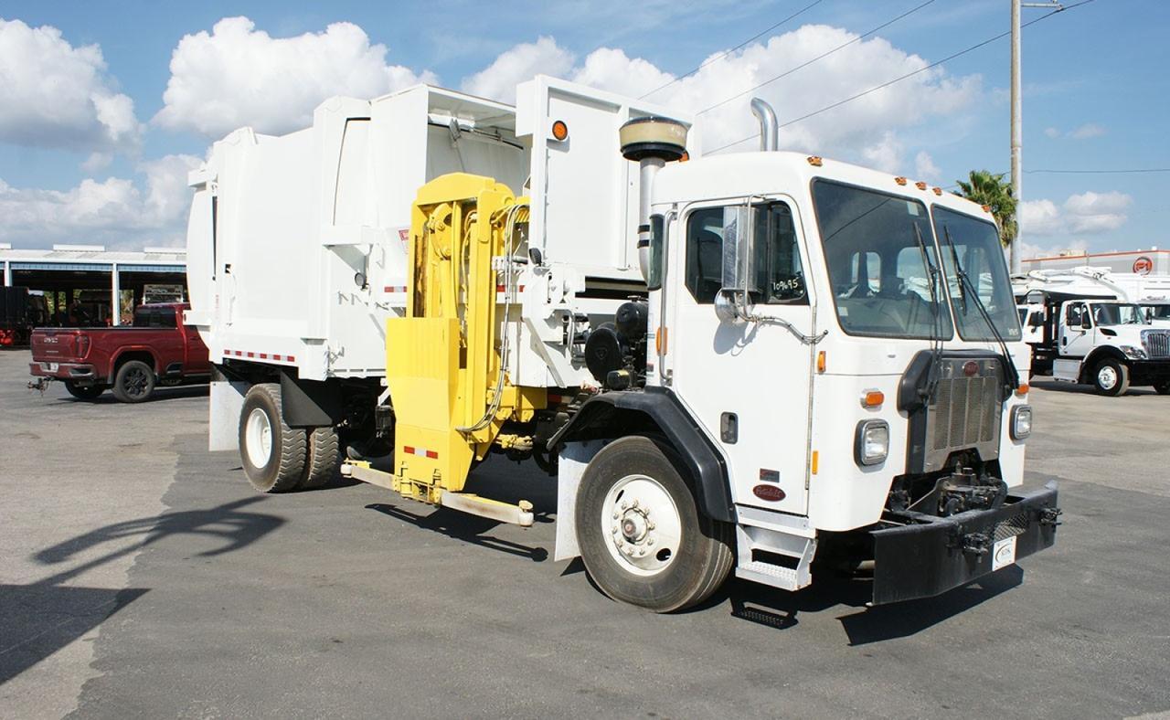2021 Peterbilt 520 20 Yard GS-Products Side Loader Garbage Truck Tampa FL