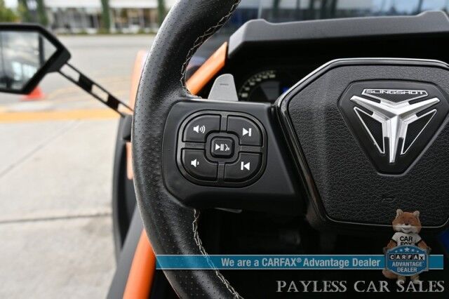 2021 Polaris Slingshot R / 2.0L I4 / Automatic / Push Button Start / Navigation / Bluetooth / Back Up Camera / Rockford Fosgate Speakers / Cruise Control / LED Headlights & Taillights / Aluminum Wheels / Only 4K Miles Wasilla AK
