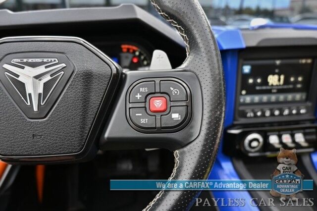 2021 Polaris Slingshot R / 2.0L I4 / Automatic / Push Button Start / Navigation / Bluetooth / Back Up Camera / Rockford Fosgate Speakers / Cruise Control / LED Headlights & Taillights / Aluminum Wheels / Only 4K Miles Wasilla AK