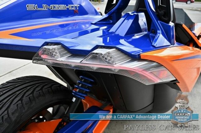 2021 Polaris Slingshot R / 2.0L I4 / Automatic / Push Button Start / Navigation / Bluetooth / Back Up Camera / Rockford Fosgate Speakers / Cruise Control / LED Headlights & Taillights / Aluminum Wheels / Only 4K Miles Wasilla AK