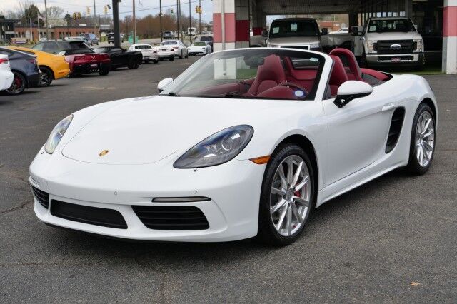 2021 Porsche 718 Boxster Roadster / PDK / Bordeaux Red Leather! High Point NC