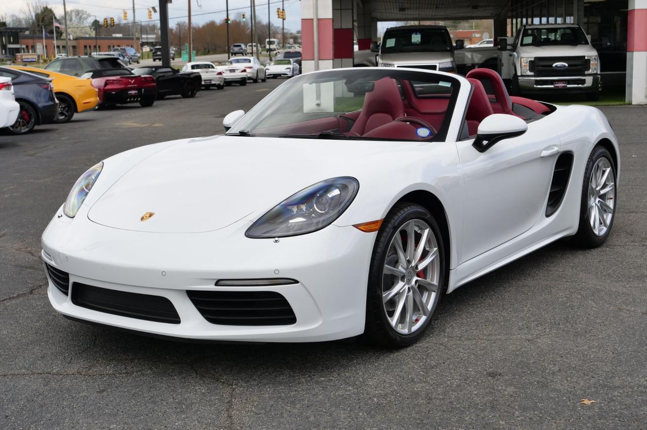 2021 Porsche 718 Boxster Roadster / PDK / Bordeaux Red Leather! Lincolnton NC
