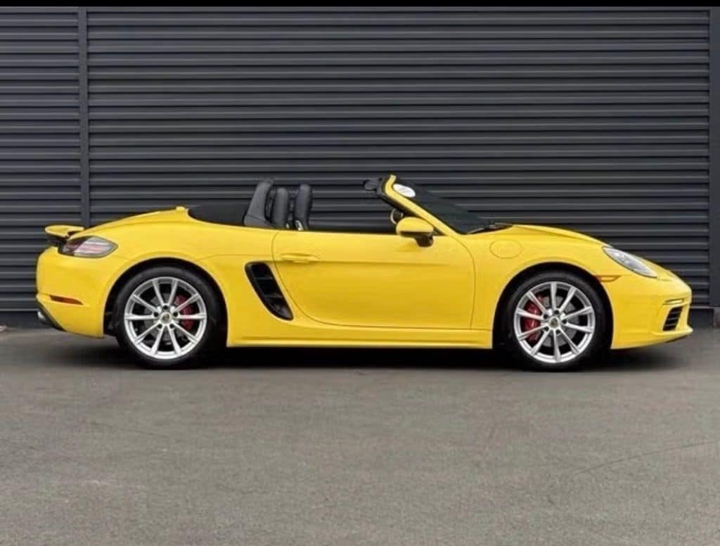 2021 Porsche 718 Boxster S Orange MA