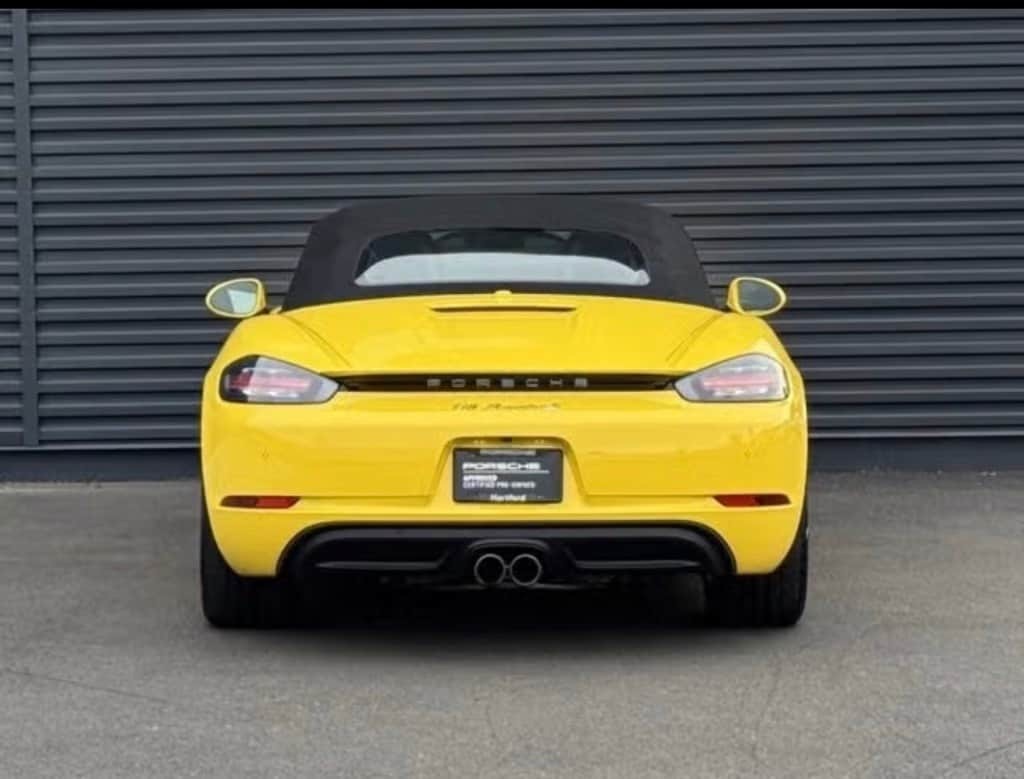 2021 Porsche 718 Boxster S Orange MA