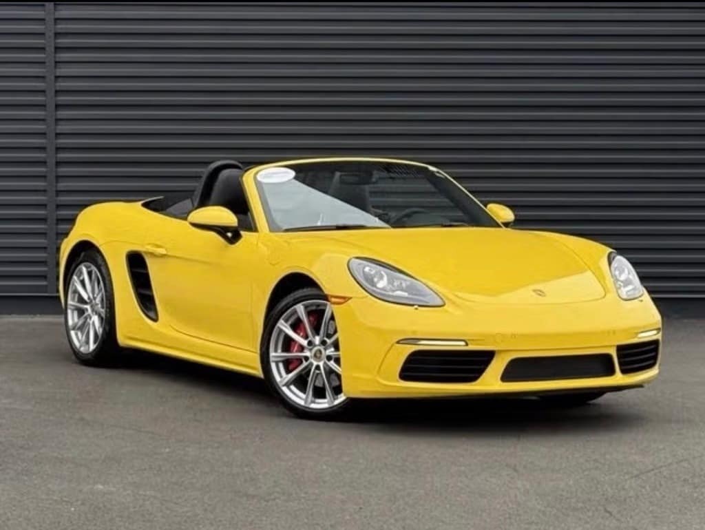 2021 Porsche 718 Boxster S Orange MA