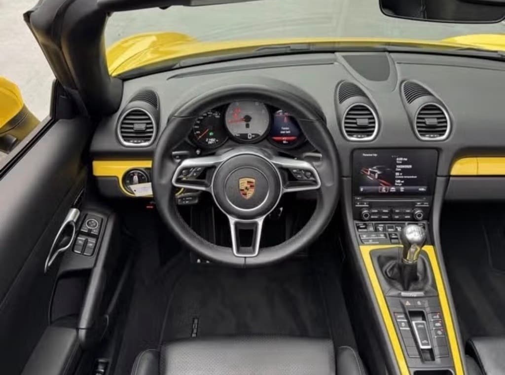 2021 Porsche 718 Boxster S Orange MA