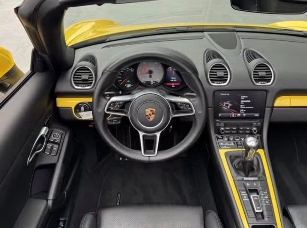 2021 Porsche 718 Boxster S Orange MA