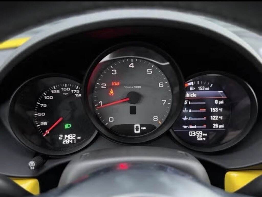 2021 Porsche 718 Boxster S Orange MA