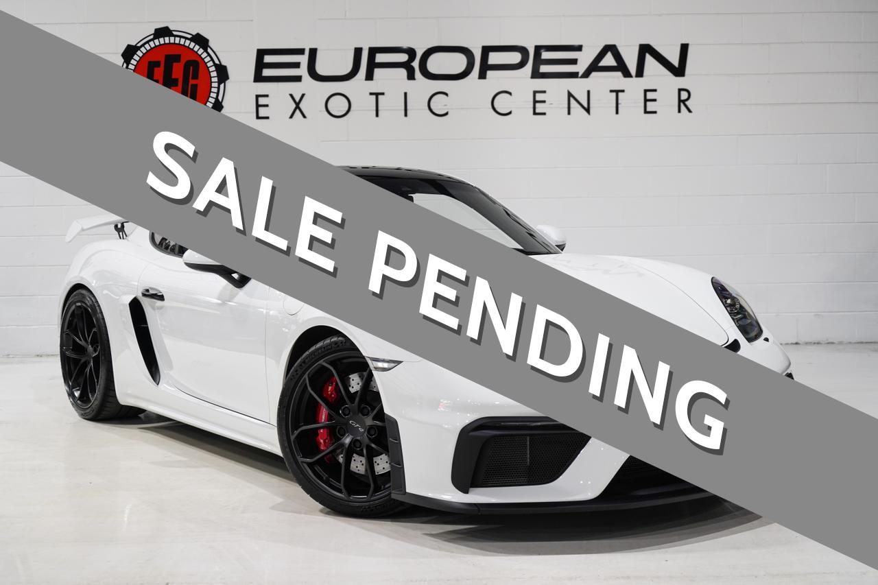 2021 Porsche 718 Cayman GT4