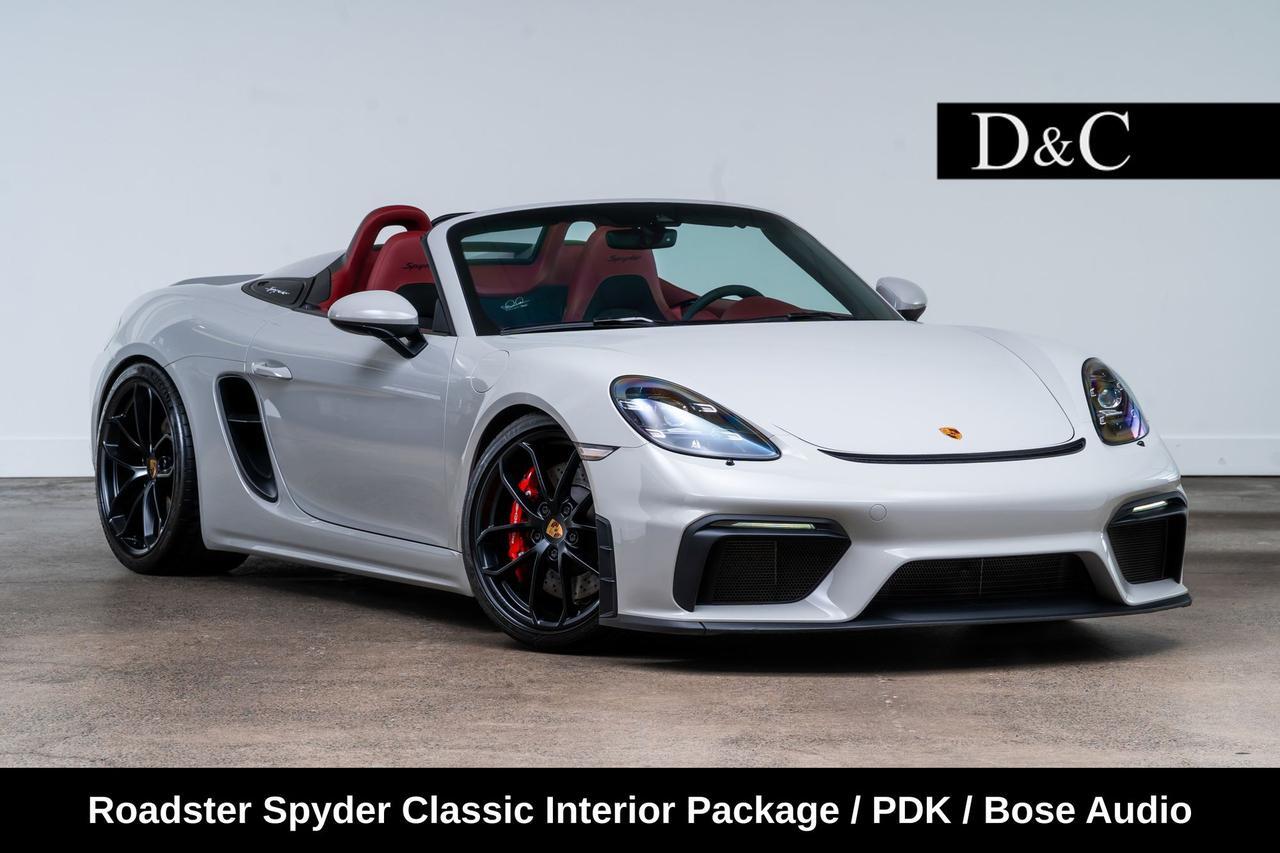 2021 Porsche 718 Spyder