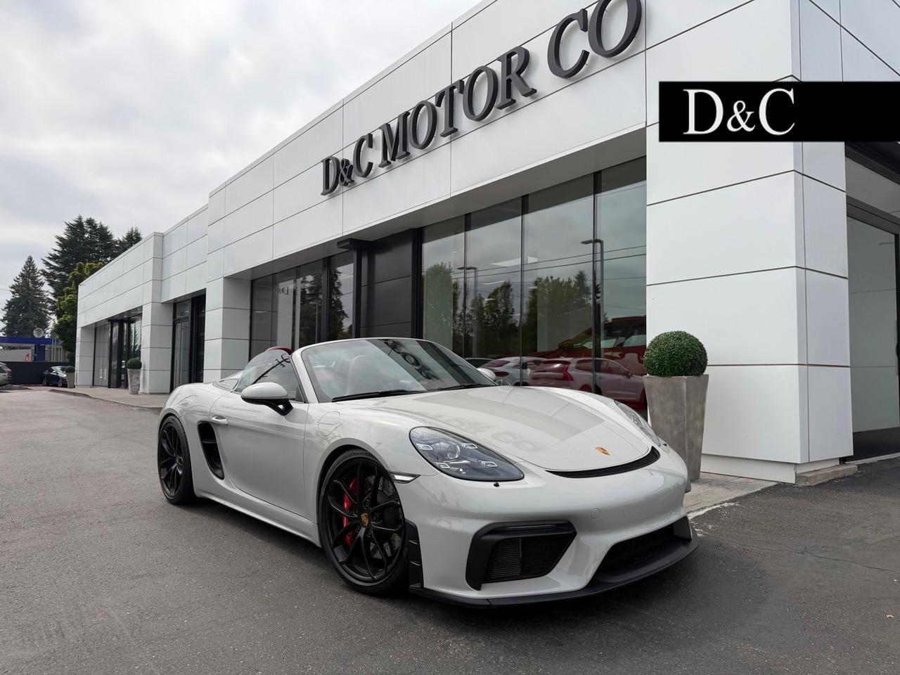 2021 Porsche 718 Spyder Roadster Spyder  Classic Interior Pkg