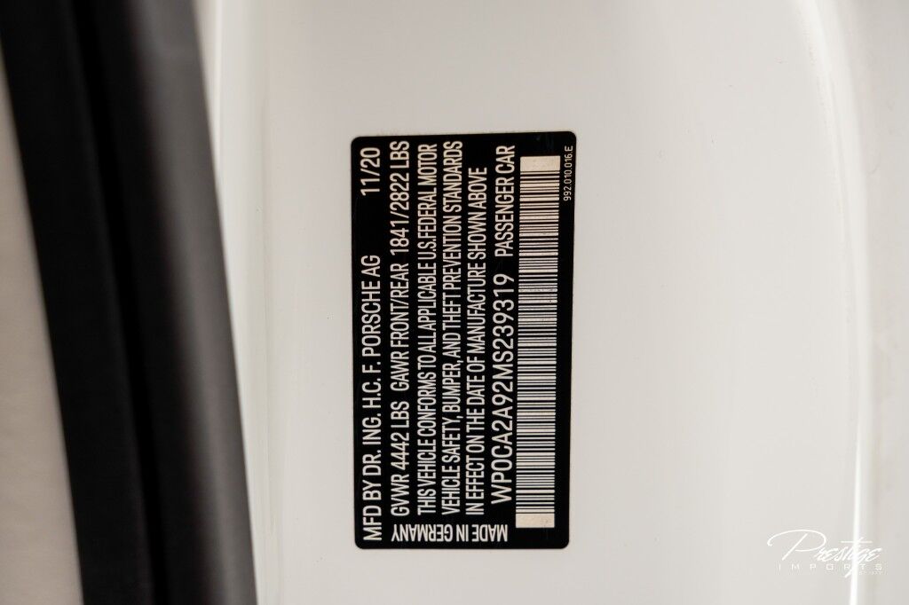 2021 Porsche 911 Carrera North Miami Beach FL