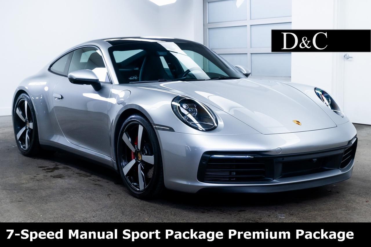 2021 Porsche 911 Carrera S 7-Spd Manual Sport Package Premium Package