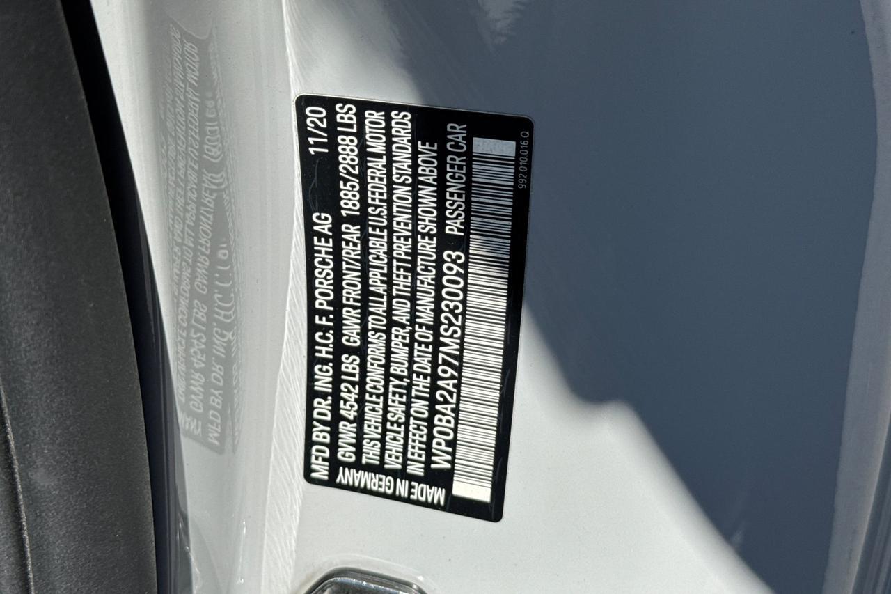2021 Porsche 911 Targa 4 San Luis Obispo CA