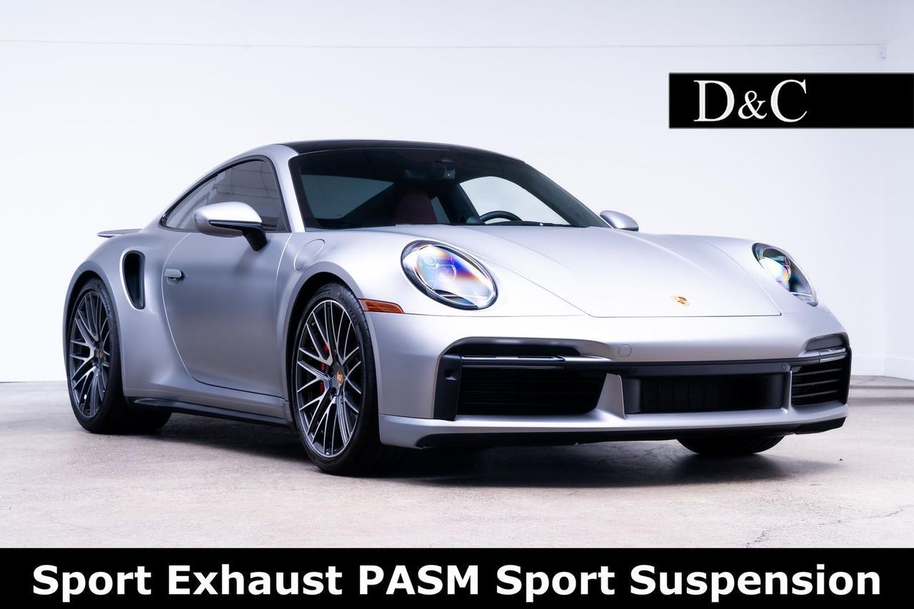 2021 Porsche 911 Turbo Sport Exhaust PASM Sport Suspension