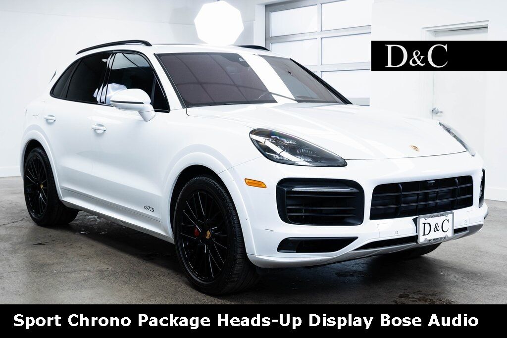 2021 Porsche Cayenne GTS Sport Chrono Package Heads-Up Display 