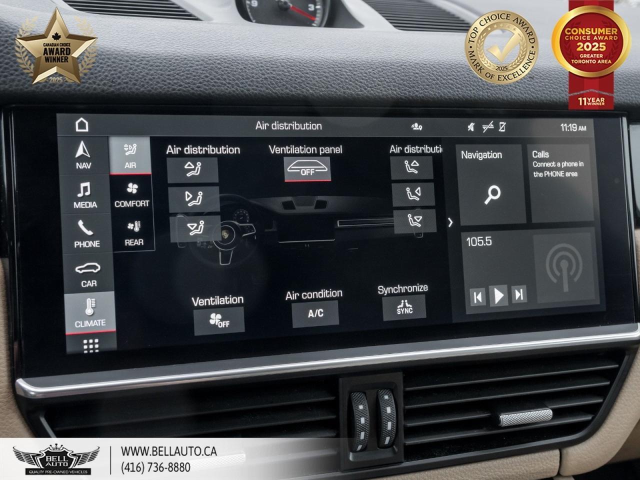 2021 Porsche Cayenne PREMIUMPLUSPKG, 360CAM, PANO, BACKUPCAM, B.SPOT, BOSESOUND, PARKINGDISTANCECONTROL Toronto ON