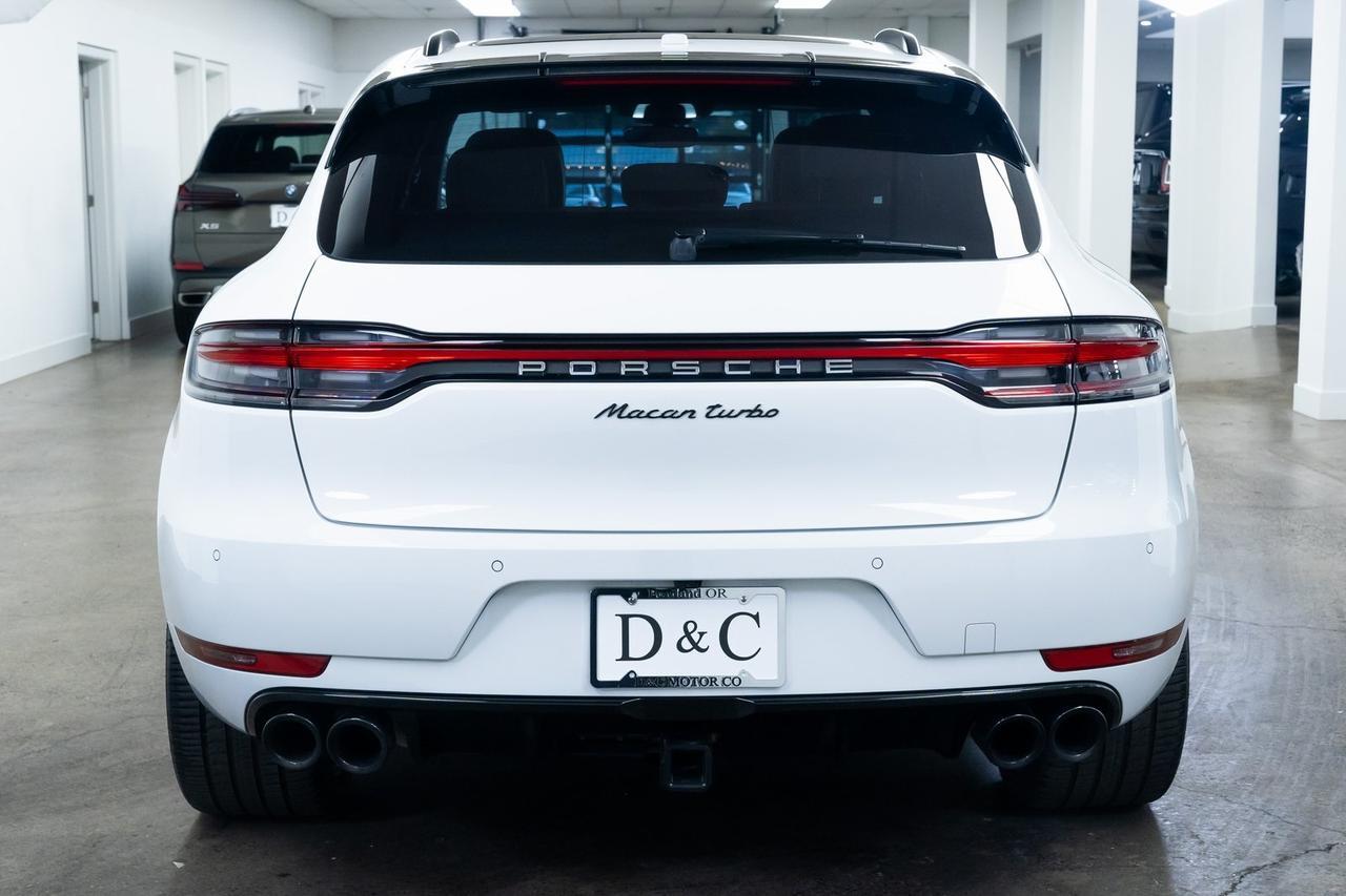 2021 Porsche Macan Turbo 1 Owner PASM Vented Leather Seat Trim Portland OR
