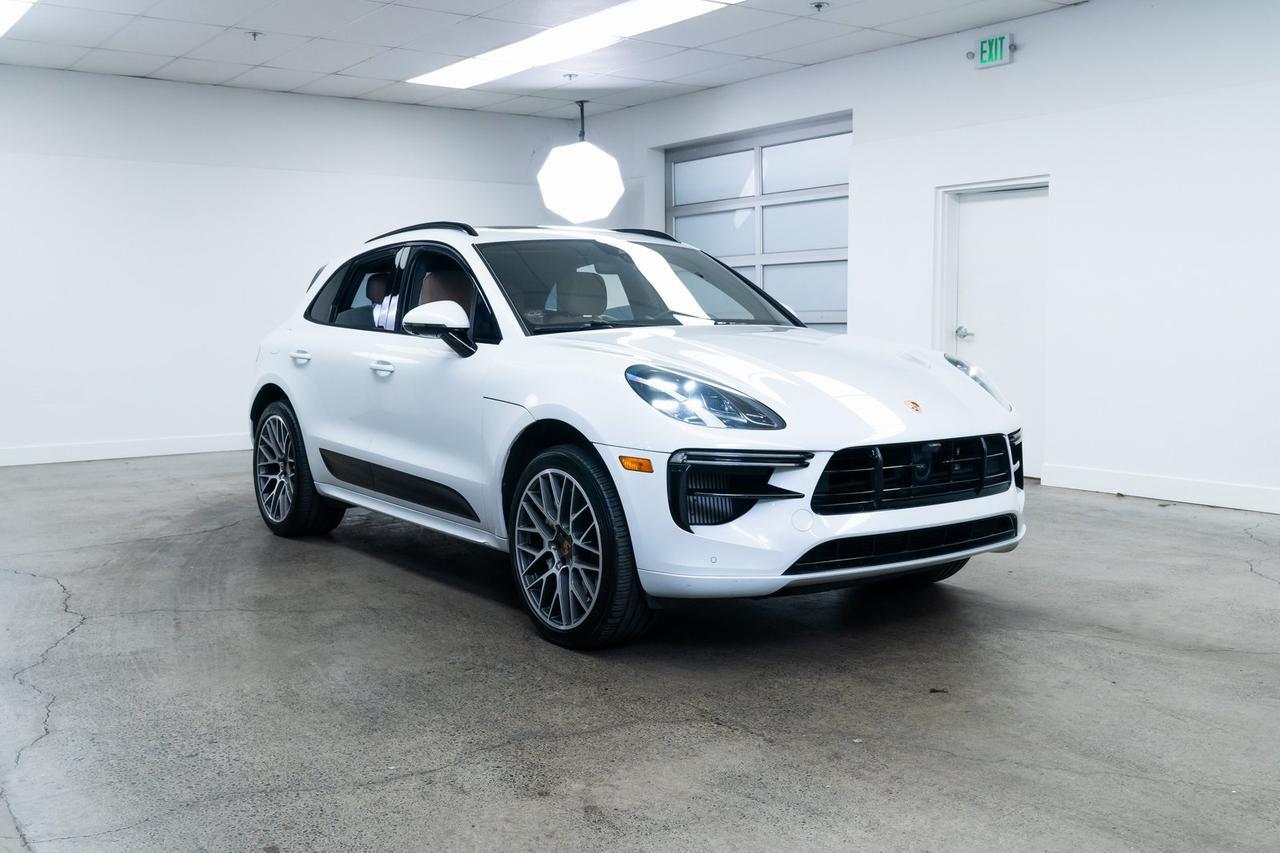 2021 Porsche Macan Turbo 1 Owner PASM Vented Leather Seat Trim Portland OR