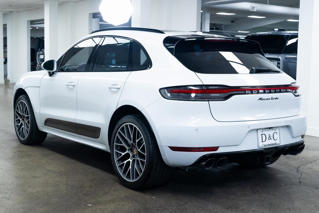 2021 Porsche Macan Turbo 1 Owner PASM Vented Leather Seat Trim Portland OR