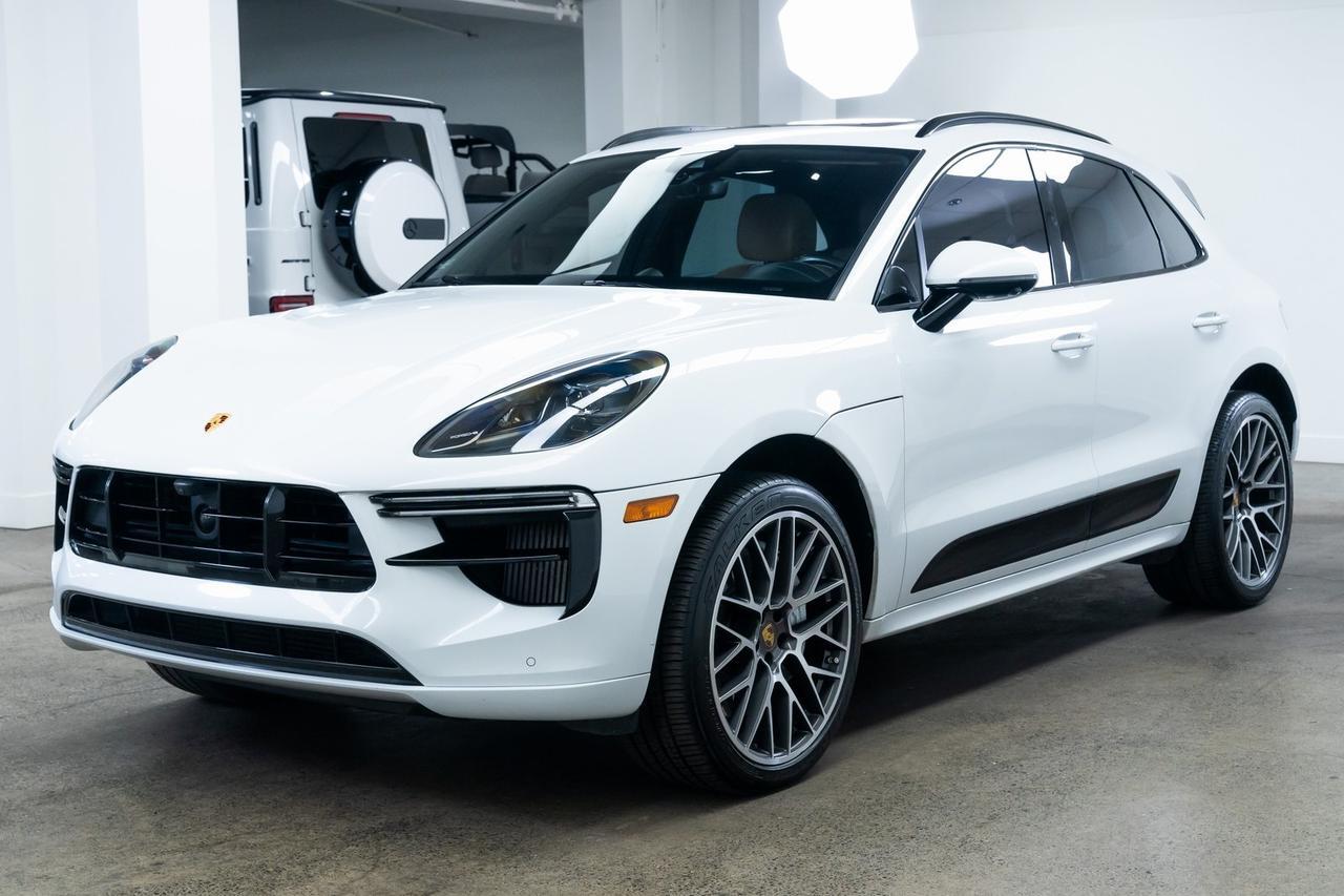 2021 Porsche Macan Turbo 1 Owner PASM Vented Leather Seat Trim Portland OR