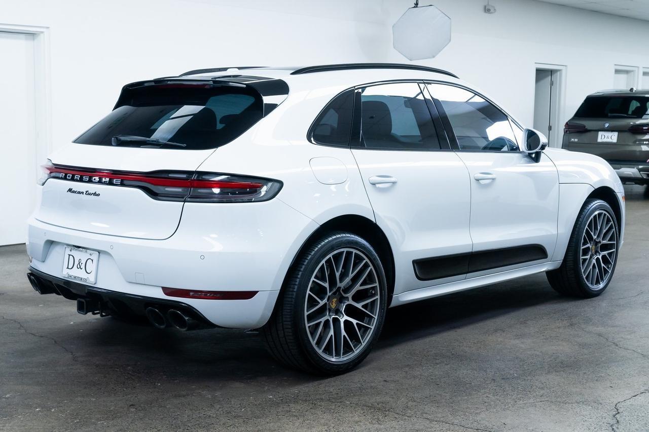 2021 Porsche Macan Turbo 1 Owner PASM Vented Leather Seat Trim Portland OR