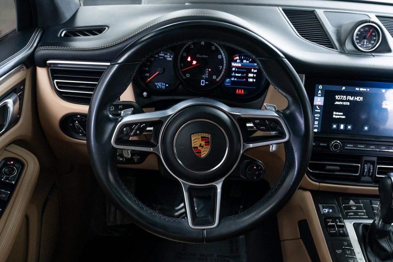 2021 Porsche Macan Turbo 1 Owner PASM Vented Leather Seat Trim Portland OR