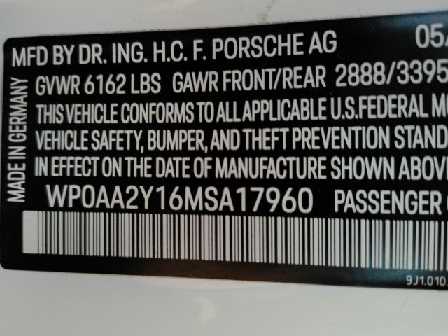 2021 Porsche Taycan Taycan Plano TX