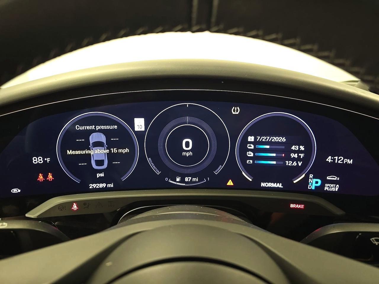 2021 Porsche Taycan Turbo S Innodrive Head Up Display Portland OR