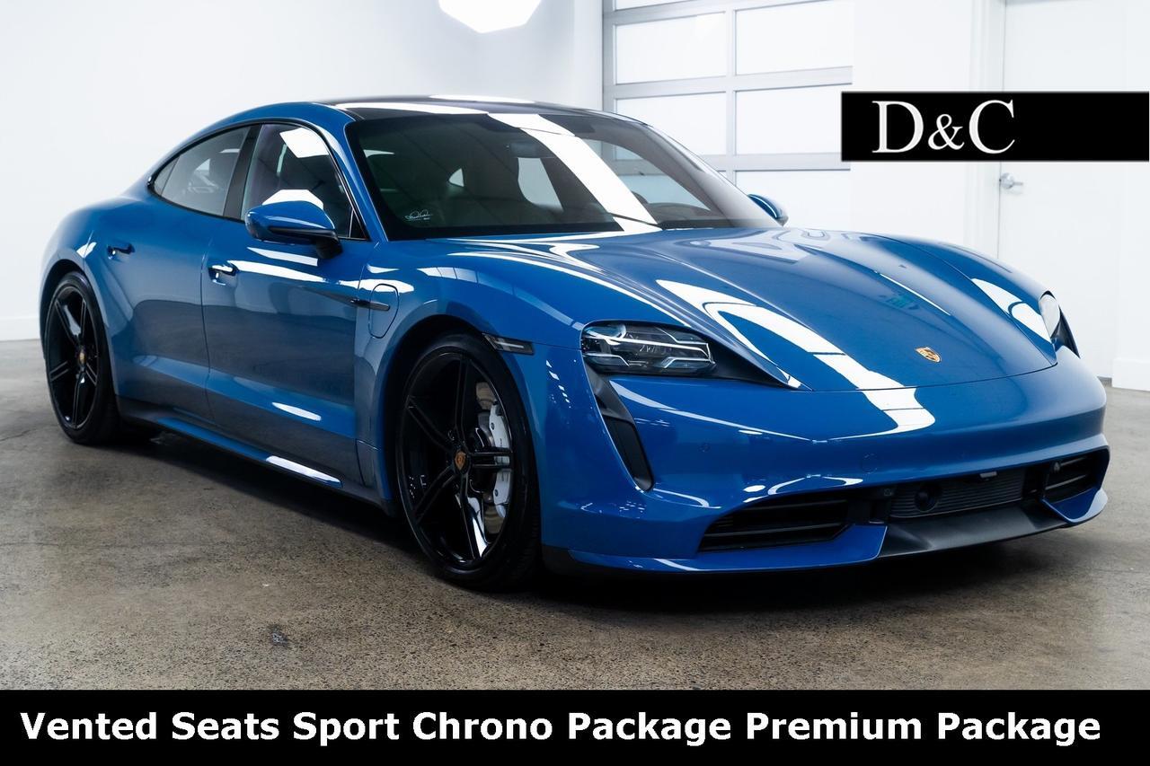 2021 Porsche Taycan Turbo Vented Seats Sport Chrono Package Premium Package Portland OR