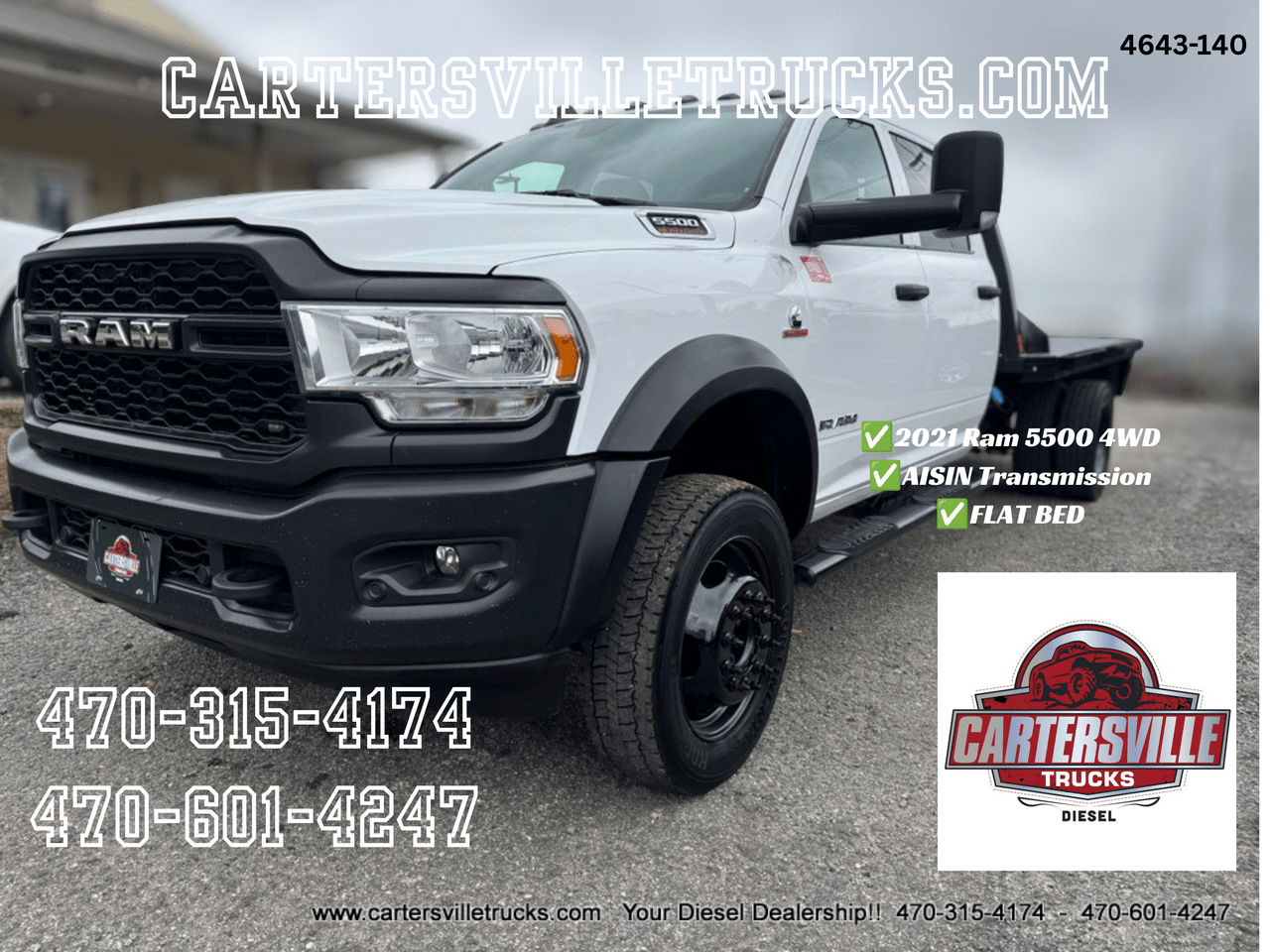 2021 RAM 5500