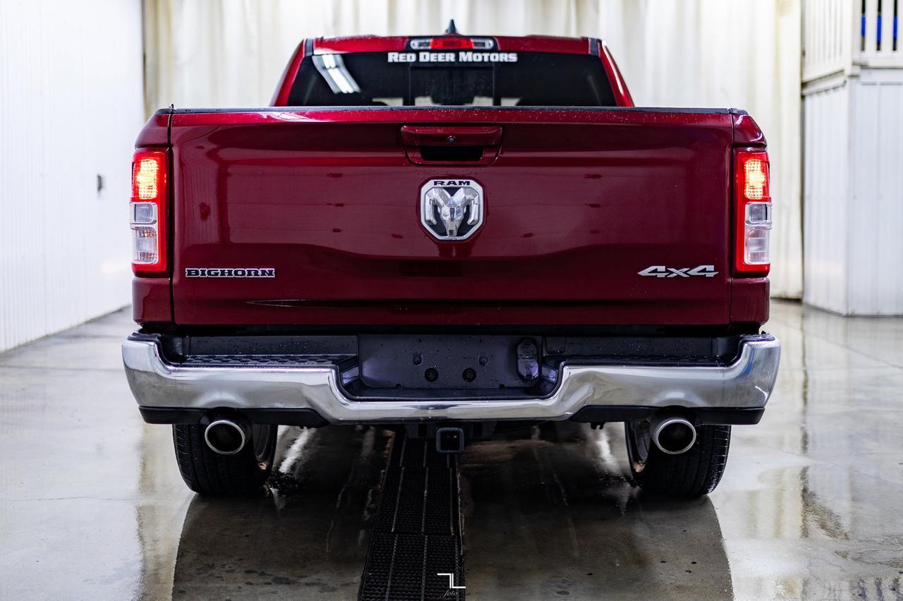 2021 Ram 1500 4x4 Crew Cab Big Horn BCam Red Deer AB