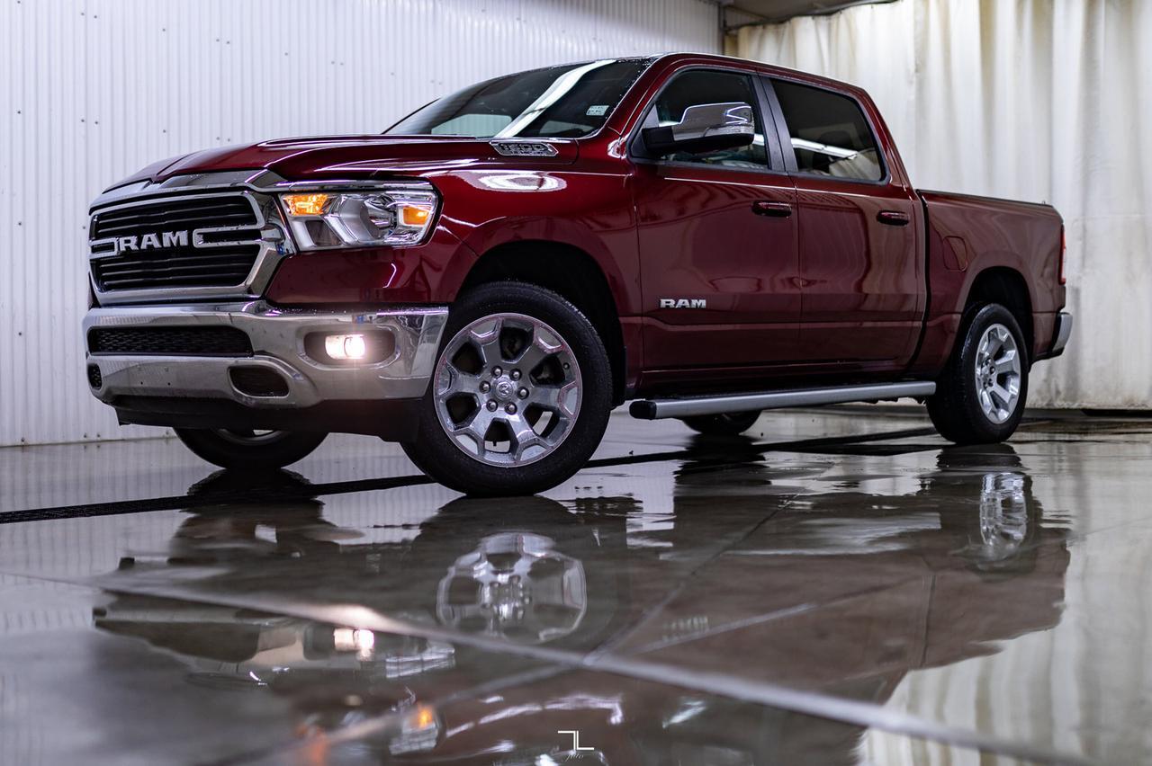 2021 Ram 1500 4x4 Crew Cab Big Horn BCam Red Deer AB