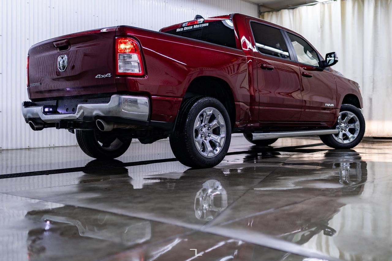 2021 Ram 1500 4x4 Crew Cab Big Horn BCam Red Deer AB