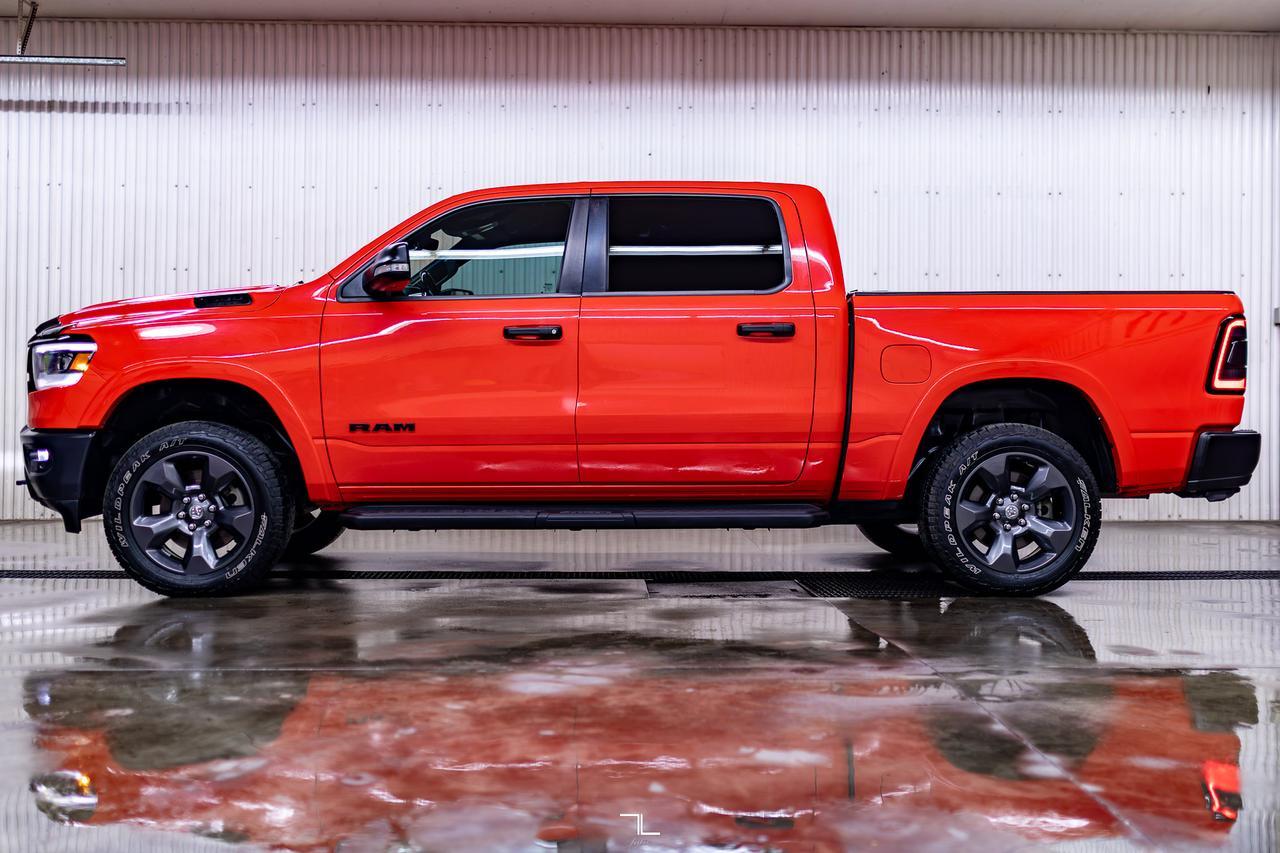 2021 Ram 1500 4x4 Crew Cab Big Horn Built To Serve Nav BCam Red Deer AB