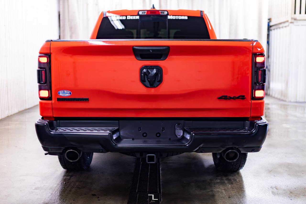 2021 Ram 1500 4x4 Crew Cab Big Horn Built To Serve Nav BCam Red Deer AB