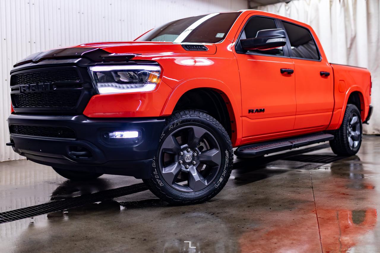 2021 Ram 1500 4x4 Crew Cab Big Horn Built To Serve Nav BCam Red Deer AB