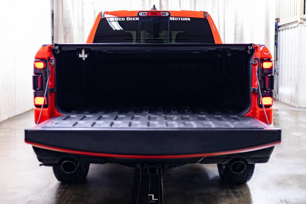 2021 Ram 1500 4x4 Crew Cab Big Horn Built To Serve Nav BCam Red Deer AB