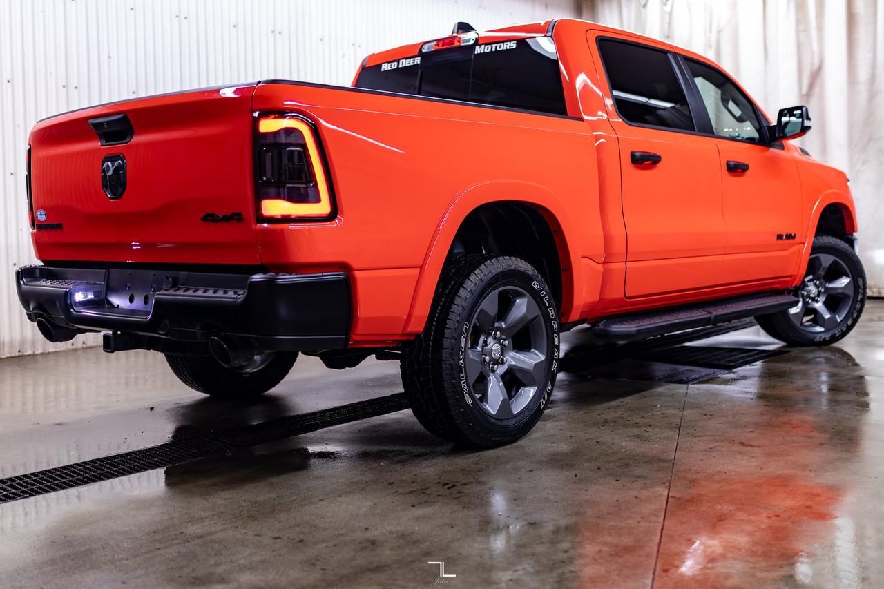 2021 Ram 1500 4x4 Crew Cab Big Horn Built To Serve Nav BCam Red Deer AB