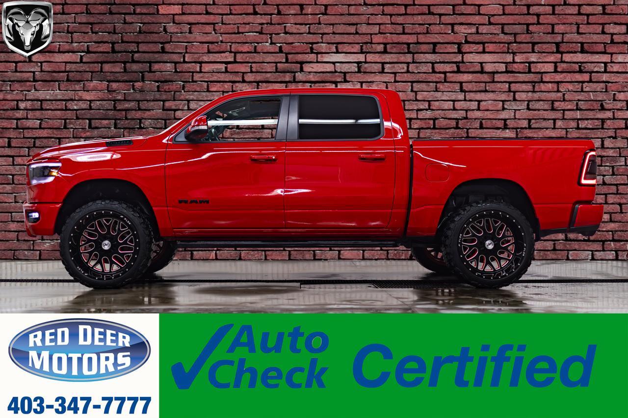 2021 Ram 1500 4x4 Crew Cab Sport Leather Nav BCam Level Kit
