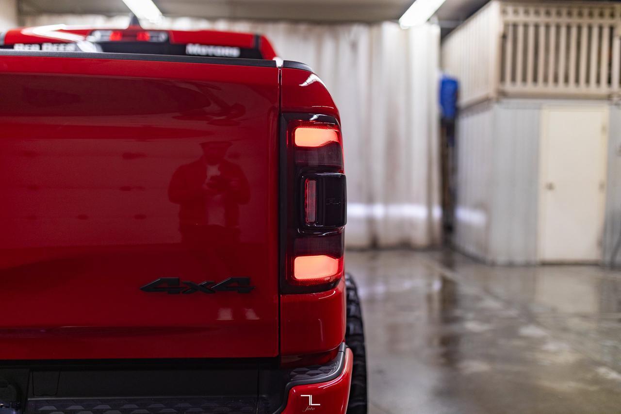 2021 Ram 1500 4x4 Crew Cab Sport Leather Nav BCam Level Kit Red Deer AB