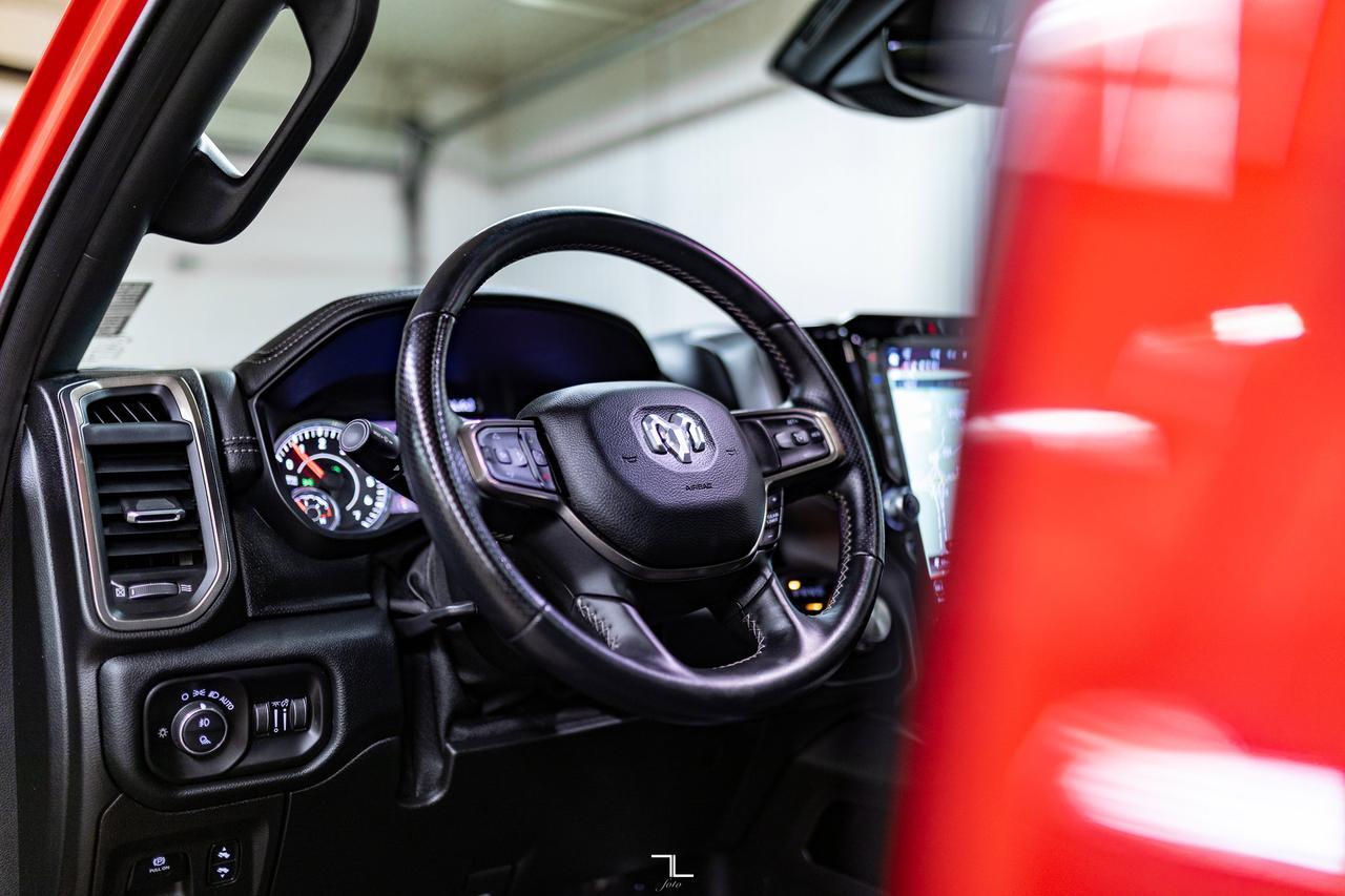 2021 Ram 1500 4x4 Crew Cab Sport Leather Nav BCam Level Kit Red Deer AB