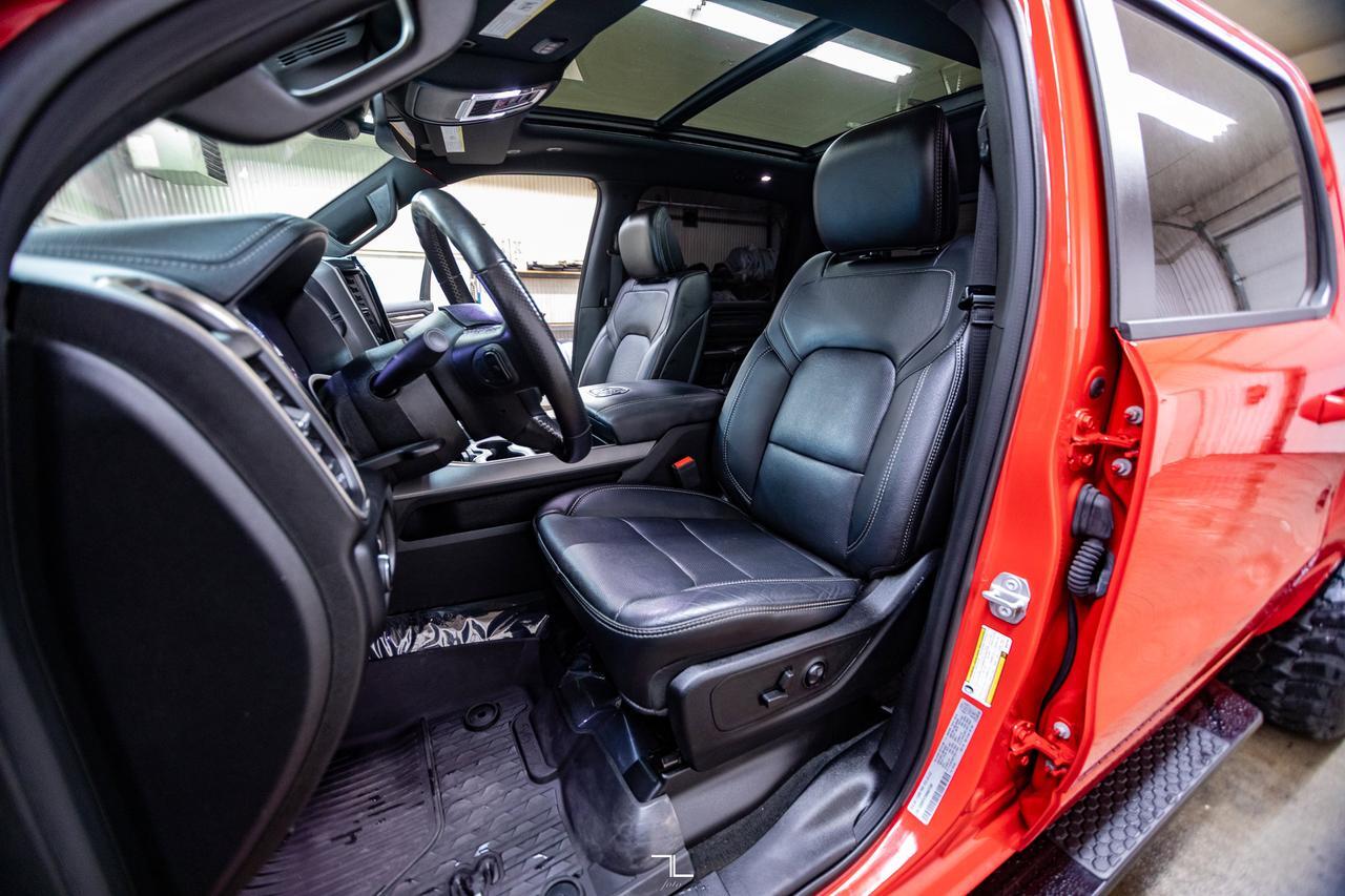 2021 Ram 1500 4x4 Crew Cab Sport Leather Nav BCam Level Kit Red Deer AB