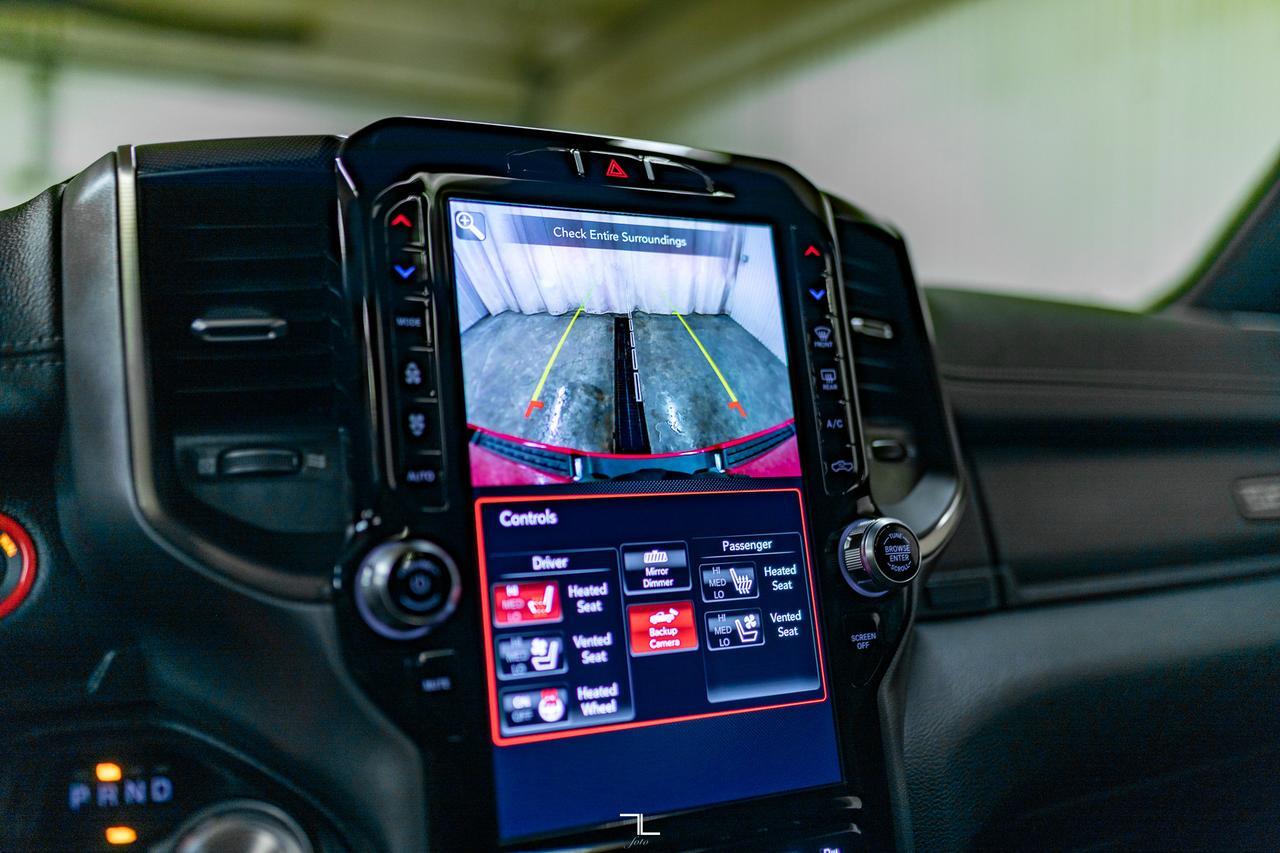 2021 Ram 1500 4x4 Crew Cab Sport Leather Nav BCam Level Kit Red Deer AB