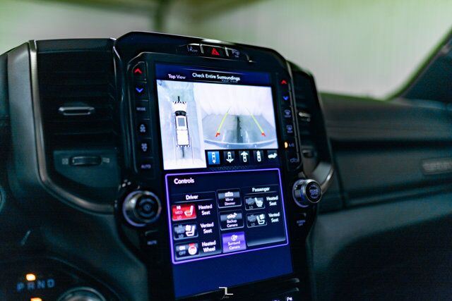 2021 Ram 1500 4x4 Crew Cab Sport Leather Roof Nav 4" Lift Kit Red Deer AB