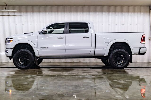 2021 Ram 1500 4x4 Crew Cab Sport Leather Roof Nav 4" Lift Kit Red Deer AB