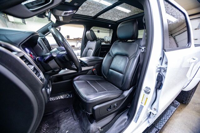 2021 Ram 1500 4x4 Crew Cab Sport Leather Roof Nav 4" Lift Kit Red Deer AB